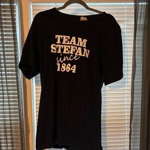 Black Team Stefan T-Shirt